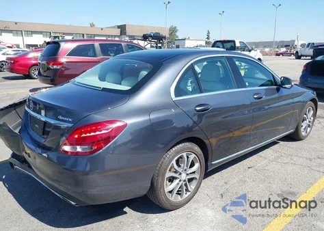 2015 Mercedes-Benz C 300 4Matic from USA, damaged, VIN 55SWF4KB9FU007875